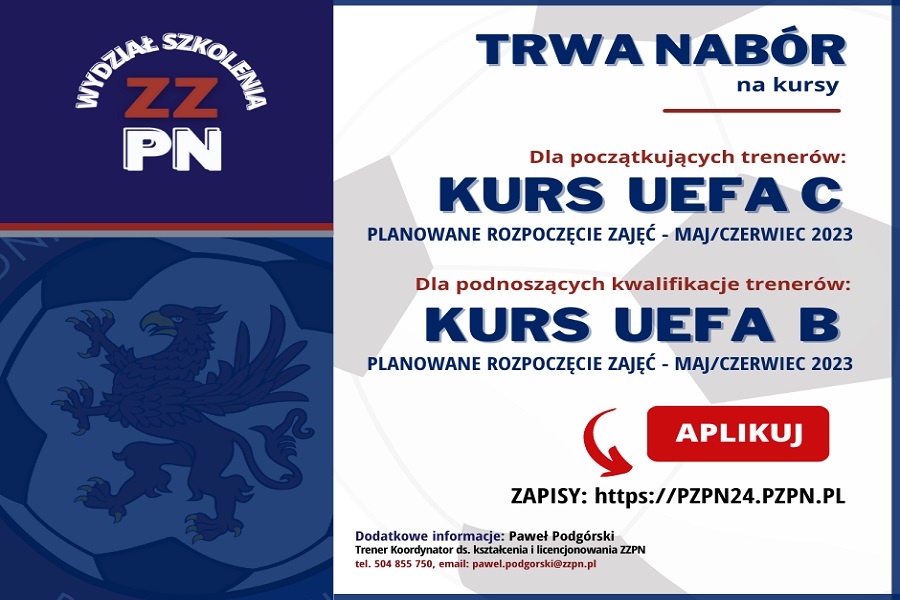 Egzamin Wstępny Na Kurs Uefa B - ZZPN Zachodniopomorski Związek Piłki Nożnej